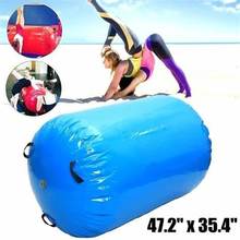 Free Shipping 70cm Dia Inflatable Air Roller, Inflatable Air Barrel, Air Tumble Roll For gym,Inflatable Gymnastics Air Barrel 2024 - buy cheap