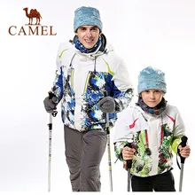 CAMEL-Chaqueta térmica de invierno para padres e hijos, impermeable, a prueba de viento, para Snowboard, escalada, esquí en nieve 2024 - compra barato