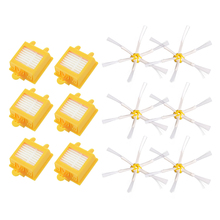 6 Pack Hepa Filters + 6Pcs Side Brushes 6-Armed for iRobot Roomba 700 Series 760 770 780 790 Robot Vacuum Cleaner Spare Parts 2024 - buy cheap