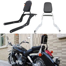 Спинка Sissy Bar, багажная стойка, подушка для Honda Shadow Aero VT750 04-12 2024 - купить недорого