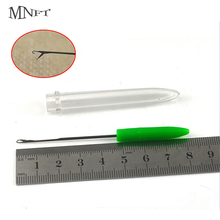 MNFT-aguja de Baiting con mango de plástico con tapa, accesorios de pesca para el cabello, 2 uds. 2024 - compra barato