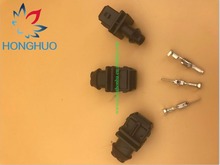 Free Shipping 5 pcs 2 Pin Auto Connector EV1 Fuel Injector Connector 106462-1 2024 - buy cheap