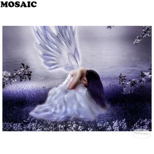 5D,Full,fantasy angels,DIY Diamond Embroidery,square,Diamond Painting,Cross Stitch,3D,Mosaic,Needlework,christmas gifts 2024 - buy cheap