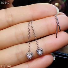 KJJEAXCMY fine jewelry 925 sterling silver mosan diamond female ear  earrings pendant  With the certificate 2024 - buy cheap