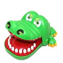 Крокодил Рот стоматолога укуса палец игрушка Большой Крокодил потянув зубы бар игры игрушки дети смешные игрушки для детей подарок 2024 - купить недорого