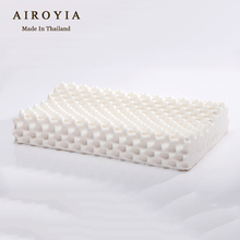 AIROYIA Thailand imported 93% natural latex pillow Adult high and low particle massage protection cervical pillow 2024 - buy cheap