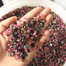 1kg Natural Watermelon Tourmaline Crystal Rubellite Rock Quartz Mineral Specimen Fish Tank Garden Flowerpot Decoration Stones 2024 - buy cheap