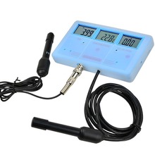 Multi-Function Water Quality Meter EC CF TDS PH Celsius Fahrenheit + Built-in Rechargeable Battery 6-in-1 Tester 2024 - buy cheap