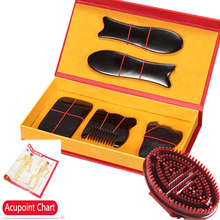 5pcs/Set Gua Sha Board Body Massage Tool Guasha Board For Acupuncture Scraping Massager Tools SPA Acupuncture Scraper 2024 - buy cheap