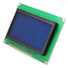 New Arrival 128 x 64 LCD Display Module Blue Screen Backlight For Arduino Controller Works ST7920 2024 - buy cheap