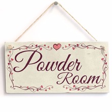 Meijiafei sala de polvo-diseño de corazón PVC señal/placa 10 "x 5" 2024 - compra barato