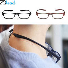 Zilead-gafas de lectura ultraligeras para hombres y mujeres, anteojos de lectura cómodos con cuello Halter, elásticos colgantes, antifatiga, presbicia HD + 1,0 + 1,5 + 2,0 + 2,5 + 3,0 + 3,5 2024 - compra barato
