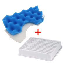 1Pc H11 DJ63-00672D Dust HEPA Filter+1 Set Blue Sponge Filters for Samsung SC4300 SC4470 VC-B710W Vacuum Cleaner Spare Parts Kit 2024 - buy cheap
