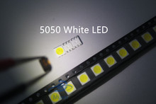 1000PCS/LOT White Light 5050 SMD LED Diode Super Bright 5050 LED New 2024 - buy cheap