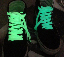 50 pares de cadarço luminoso atlético esporte sapatos planos cadarços brilho no escuro noite cor fluorescente cadarço 2024 - compre barato