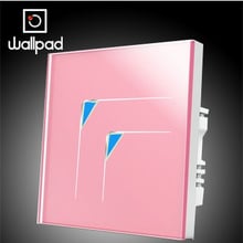 2 Gangs 2 Way Touch Wall Switch LED 10A Wholesale Wallpad 110~250V 220V Luxury Pink Wall Switch Light Switches 2024 - buy cheap