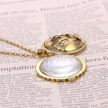 Ожерелье в стиле ретро с изображением карты потрясающей фигуры, женское ожерелье золотого цвета 2024 - купить недорого