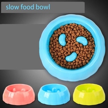 Raised Bowl Dog Container For Pet Food Cat Eating Bowl PP Durable Water Dish Feeder Sugar Color Pet Bowl Wholesale Travel E 2024 - buy cheap