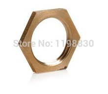Free shipping 20PCS 1/2" BSP Female Brass Pipe Fitting Hex Lock Nut Brand NEW Free Shipping 2024 - buy cheap