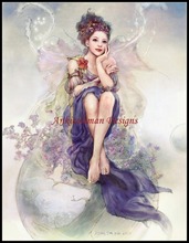 Counted Cross Stitch Kits Needlework Embroidery - Crafts 14 ct Aida DMC Color DIY Arts Handmade Home Decor - Fairy Thinking 2024 - buy cheap