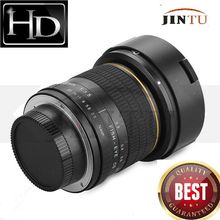 JINTU-lente ojo de pez para cámara Nikon DSLR, 8mm f/3,5 de ancho, D7500, D7200, D7600, D3400, D3200, D5200, D5400, D5500, D5600 2024 - compra barato