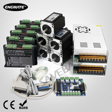 Kit CNC Eixos Breakout Board & Nema23 5 Stepper Motor Para DIY Router/Moinho/Plasma 2024 - compre barato