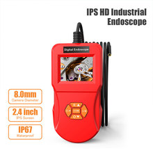 2.4-inch 0.3MP HD LCD Screen Professional Endoscope Camera In Surveillance Cameras Professional Auto Inspection Borescope 2024 - buy cheap