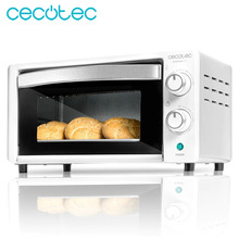 Cocotec asse & torrada 490-890 torradeira de forno elétrico de aço inoxidável com 10 litros de capacidade e temporizador de vidro duplo calor eficiente 2024 - compre barato