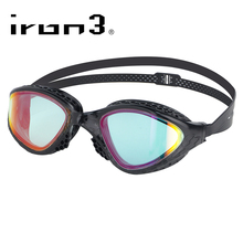 Lane4 iron3 óculos de natação, eyewear impermeável, anti-nevoeiro, proteção uv, triathlon, open water, para adultos # VR-945 2024 - compre barato