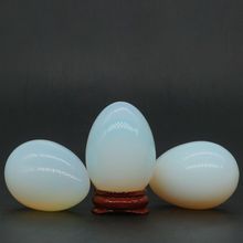 35x49MM Agradável Opalite Ovo de Cristal Pedra de Cura Reiki Energia Feng Shui Home Decor (1 pcs) 2024 - compre barato