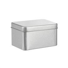 1pc Tea Box Square Empty Tin for Store Spices Candies Tea Coffee Tea Caddies Silver Kitchen Sotrage Canister Teaware Storage Box 2024 - buy cheap