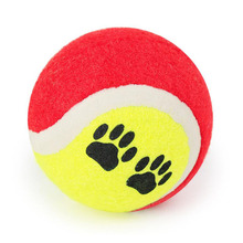 Игрушки для собак и кошек Vogue теннисные мячи Run Catch Throw Play забавные жевательные игрушки для домашних животных товары для собак Dia. 6,5 см 2024 - купить недорого