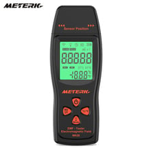 Electromagnetic Radiation Detectors Meterk  EMF Meter Handheld dosimeter Electromagnetic Field Radiation Dosimeter Tester 2024 - buy cheap