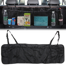 Car Back Seat Pocket Rear Organizer Bag Holder Car Storage Bag Hanger Universal Cargo Net Mesh Extended SUV Pocket 2024 - buy cheap