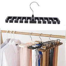 Plastic Tie Belt Scarf Rack Organizer Closet Wardrobe Space Saver Hanger  Holder Hook Organization 2019 2024 - buy cheap