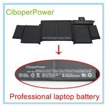 Original New Laptop Battery A1493 For  Pro 13" Retina A1502 2013 ME864LL/A ME866LL/A 11.34V 71.8WH 2024 - buy cheap