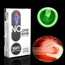 Night Glowing Condoms Super Thin Natural Latex Kondom Adult Men Health Care Long Lasting Sex Safer Tool Lubricating Penis Sleeve 2024 - buy cheap