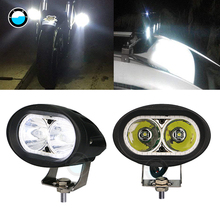 2 pcs 20W LED Car Work Light  for Jeep Motorcycle Boat Offroad Tractor Boat Truck SUV ATV 4WD Pickup angel eye LED Work Light 2024 - buy cheap