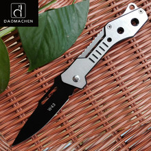 2017 Hand Folding Knife Camping Survival Tools Hunting knives Outdoor Pocket Knife Steel Handle Super Sharp Free shipping 2024 - buy cheap