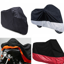 Capa protetora para motocicleta, impermeável, antipoeira, resistente a intempéries, para ambientes externos, l, xl, xxxl, para motocicleta, scooter 2024 - compre barato