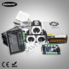 SAVEBASE-Kit CNC de 3 ejes con placa de arranque de 5 ejes, controlador de Motor de micropaso Nema23, Motor paso a paso 24V10A, PSU para molino/ENRUTADOR 2024 - compra barato