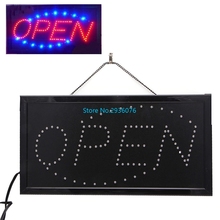 Open Shop Cafe Bar Pub Business Led Motion Running Neon Light Signs On/off Switch Us Plug 2024 - buy cheap