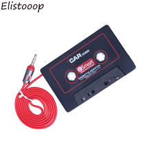Автомобильный кассетный плеер с разъемом 3,5 мм, адаптер для кассеты, mp3-плеер, конвертер для iPod, iPhone, Mp3, AUX, кабель, CD-плеер 2024 - купить недорого
