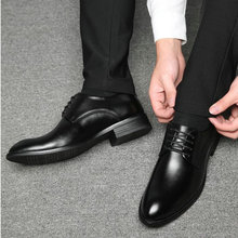 Zapatos con cordones para hombre, calzado de vestir de boda, Oxford, color negro y marrón, para LC-31 Formal de oficina, talla grande 38-48 2024 - compra barato