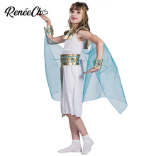 Halloween Costume For Kids All Powerful Girls Cleopatra Costume Child Egyptian Queen Goddess Cosplay For Carnival Party 2024 - buy cheap