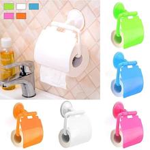 Dropship Plastic Suction Cup Toilet Paper Holder Kitchen Bathroom Roll Holder Bathroom Accessories Toilet Paper Stand 2024 - buy cheap