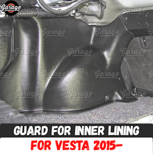 Guards of inner lining for Lada Vesta 2015- on wheel arches ABS plastic accessories protect interior molding car styling tuning 2024 - buy cheap