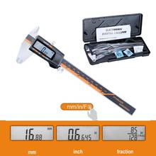 0-150mm LCD Digital Vernier Caliper Micrometer Fraction / MM / Inch High Precision Stainless Steel Caliper Measuring Gauge 2024 - buy cheap