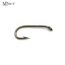 MNFT 50PCS #12 Barbed Bronzed Color Small Size Fly Hook Fly Tying Hooks 2024 - buy cheap