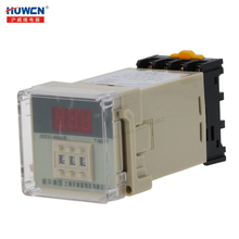 Electronic Digital Time Relay 99.9S AC 110V 220V 380V DC 24V Repeat Cycle General Purpose with socket base JSS20-48AMS Timer 2024 - buy cheap